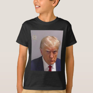 Trump Mugshot T-shirt - iconisch en grappig