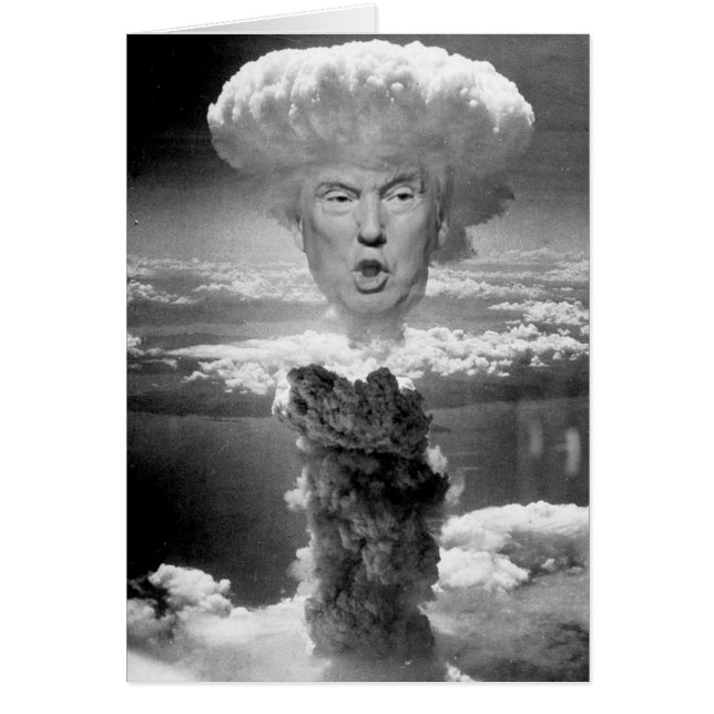 Trump Mushroom Cloud (Voorkant)