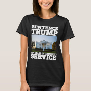 Trump naar 4 jaar dienst Witte Huis T-shirt