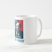 Trump ne veut pas d'un café Mug (Devant droit)