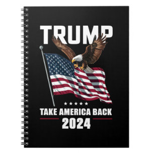 Trump Neem Amerika Terug Amerikaanse Verkiezing 20 Notitieboek