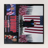 Trump neemt Amerika terug Legpuzzel (Horizontaal)