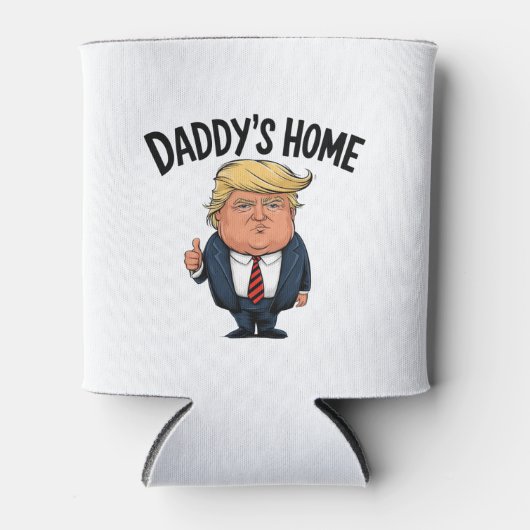 Trump neemt het huis van papa terug blikjeskoeler (Voorkant)