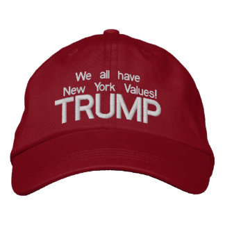 TRUMP NEW YORK VALEURS Casquette de baseball 2016
