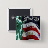 TRUMP NEW YORK VALUES 2016 Button (Voorkant /achterkant)