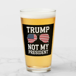 Trump Niet Mijn President Anti-Trump Glas