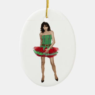 Trump, niet mijn president. keramisch ornament