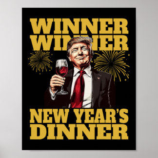 Trump Nieuwjaarsdiner 2025  Poster