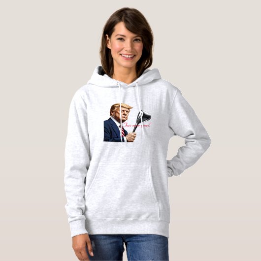 Trump: Nog meer jaren van grootsheid! Hoodie (Voorkant volledig)
