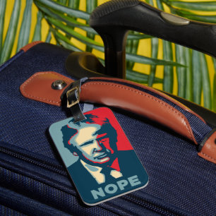 Trump Nope-Bagagelabel Bagagelabel