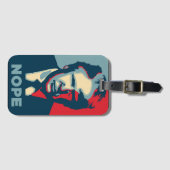 Trump Nope-Bagagelabel Bagagelabel (Voorkant (horizontaal))