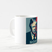 Trump Nope Coffee Mok (Voorkant links)
