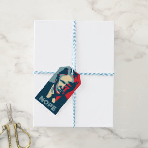 Trump Nope Gift Label Cadeaulabel