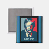 Trump Nope magneet (Voorkant / Achterkant)