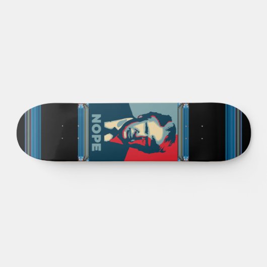 Trump Nope Skateboard (Horizontaal)