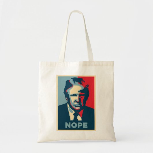 trump nope tote bag (Voorkant)