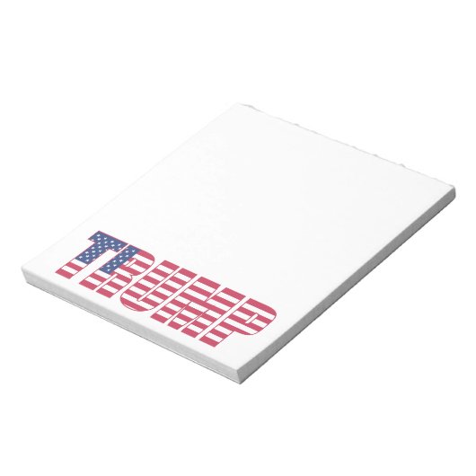 TRUMP NOTE PAD NOTITIEBLOK (Gedraaid)