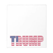 TRUMP NOTE PAD NOTITIEBLOK (Voorkant)