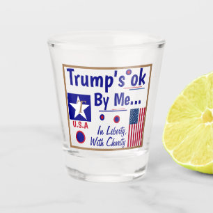Trump OK by Me ! Trump 2020 en verre tourné Bravo
