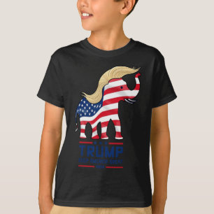 Trump Olifant Republikein Houd Amerika Groot Kies T-shirt