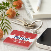 Trump ontlast door Sleutelhanger is geweest (Voorkant Rechts)