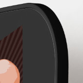 Trump Oplichter PickleBall Paddle (Links Detail)