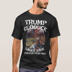 Trump Oval Office Fecaliën Restanten Zeer Stinkend T-shirt