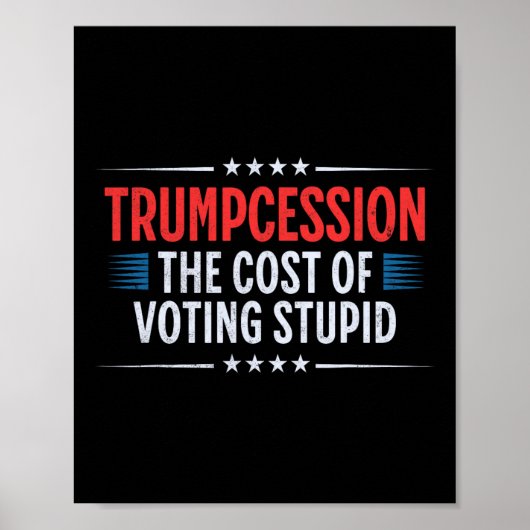 Trump-Overgave Poster (Voorkant)