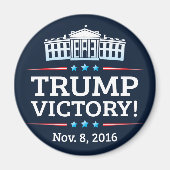 Trump-overwinning Magneet (Voorkant)
