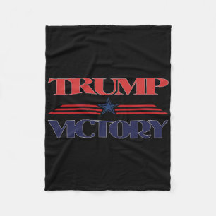 Trump Overwinning President Verkiezing T Shirt Ame Fleece Deken