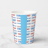 Trump Paper Cups Papieren Bekers (Links)