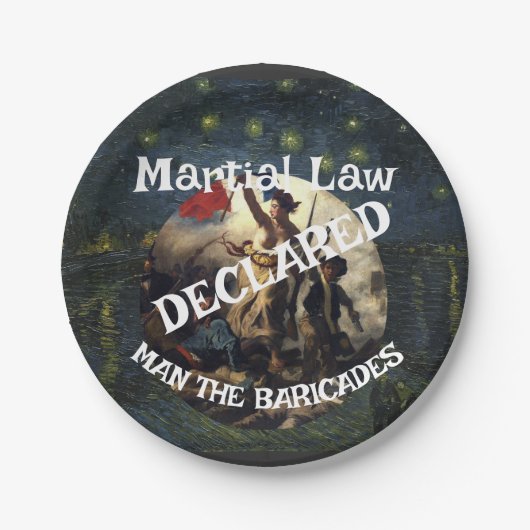 Trump Papieren Bordje (Voorkant)