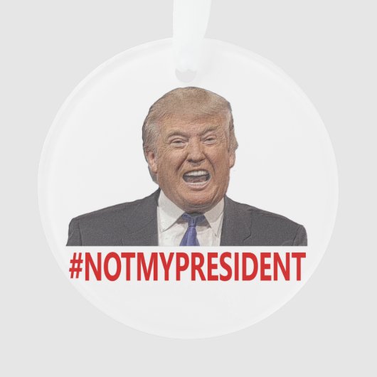 Trump, pas mon président ! (devant)