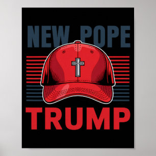 Trump paus wil nieuw President paus worden Poster