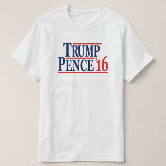Trump Pence 2016 T-Shirts (Design voorkant)
