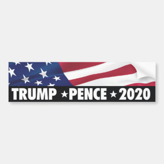 Trump Pence 2020 Bumpersticker