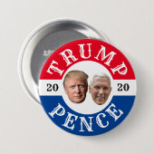 Trump Pence 2020 Button (Voorkant /achterkant)