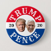 Trump Pence 2020 Button (Voorkant)