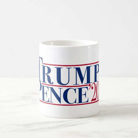 TRUMP PENCE 2020 COFFE MOK (Center)