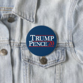 Trump Pence 2020 -  Reagan Design Ronde Button 7,6 Cm (In situ)