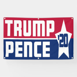 Trump/Pence 2020 Spandoek