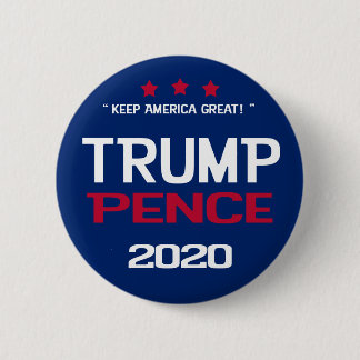 Trump Pence 2020 VerkiezingsButton Ronde Button 5,7 Cm