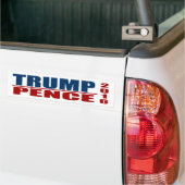 Trump Pence Bumpersticker 2016 (Op Truck)