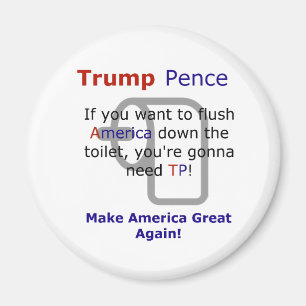 Trump Pence Funny Meme Election 2016 Magneet