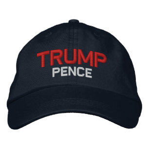 Trump Pence Geborduurde Pet