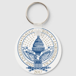 Trump Pence President Inaugural Logo Inauguratie Sleutelhanger