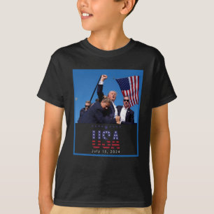 Trump Pennsylvania Rally schieten 2024 T-shirt