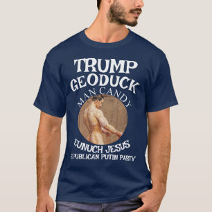 Trump Perp Loopt Kapitein Dan Albuquerque NM HG T-shirt