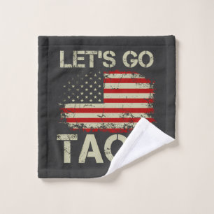 Trump Piept Altijd Terug Laten we Taco Gaan Washandje
