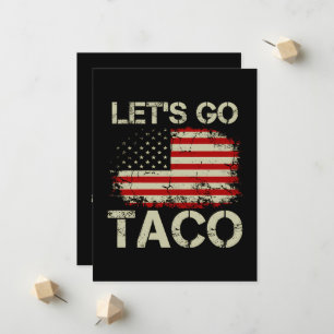 Trump Piept Altijd Tussen Uit Let's Go Taco Aankondiging